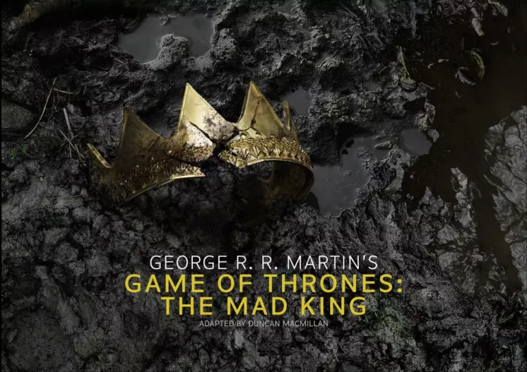 The Mad King, peça ambientada no universo de Game of Thrones, no Royal Shakespeare Theatre em Stratford-upon-Avon.