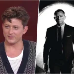Tom Francis durante testes para o papel de James Bond na franquia 007.