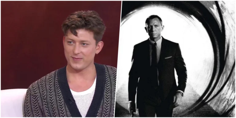 Tom Francis durante testes para o papel de James Bond na franquia 007.