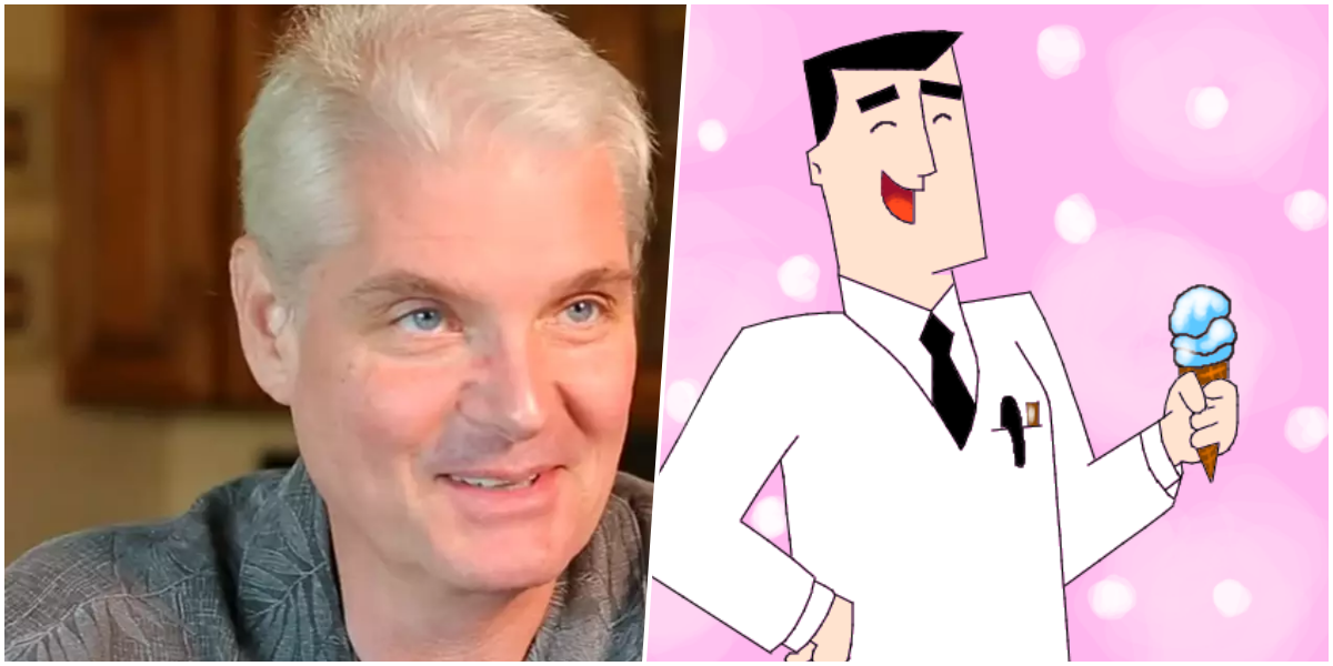 Craig McCracken em evento relacionado à animação As Meninas Superpoderosas.