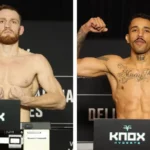 Jack Della Maddalena e Carlos Prates bateram o peso sem dificuldades para o UFC Perth.