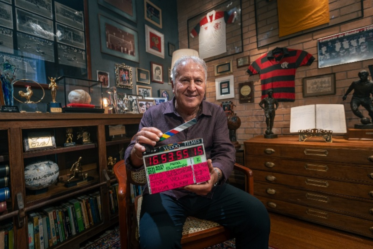Zico em documentário que registra recorde de salas e forte desempenho de bilheteria no Brasil
