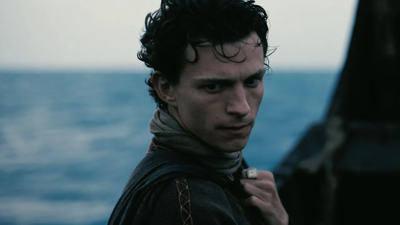 Christopher Nolan durante bastidores de A Odisseia revelando escala épica da produção do épico inspirado em Homero.