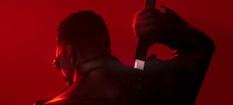 Logo da Arkane Studios em material promocional relacionado ao desenvolvimento de Marvel's Blade