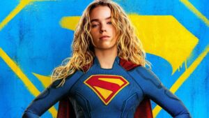 Supergirl embarca em uma jornada espacial ao lado de Ruthye em Supergirl: Mulher do Amanhã.