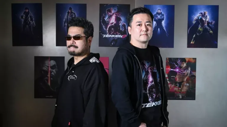 Diretor Kohei Ikeda durante desenvolvimento de Tekken 8 na Bandai Namco antes de anunciar sua saída da empresa.
