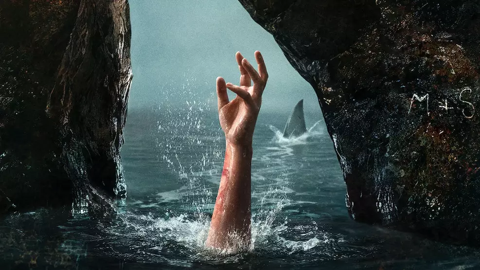 a-boca-do-diabo-critica A Boca do Diabo mostra jovens presos em uma caverna subterrânea enfrentando um tubarão no suspense do Prime Video.