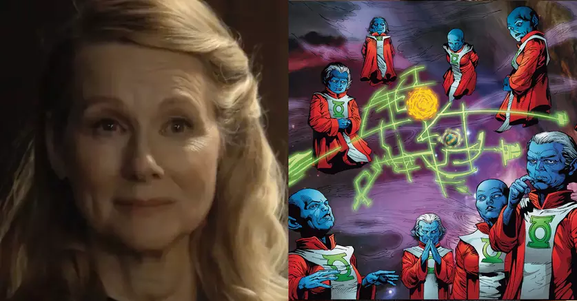 lanternas-laura-linney Laura Linney é apresentada como integrante dos Guardiões do Universo na série Lanternas da DC Studios.