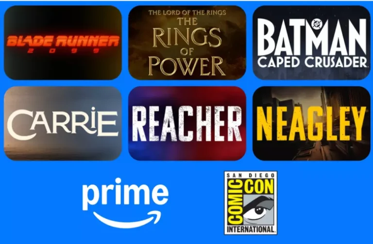 Prime Video revela os painéis que apresentará durante a SDCC 2026.