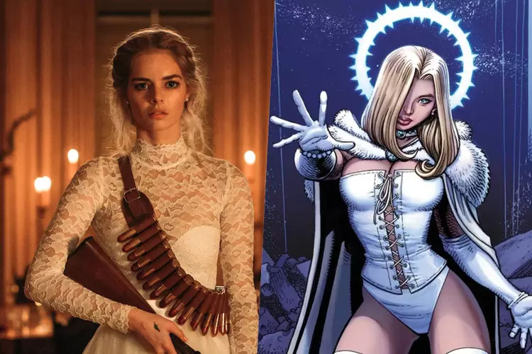 samara-weaving-emma-frost Samara Weaving é associada ao papel de Emma Frost na nova fase dos X-Men da Marvel Studios.