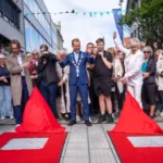 Anders Danielsen Lie e Anne Marie Ottersen recebem homenagem na Calçada da Fama de Haugesund