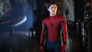 Homem-Aranha em destaque no pôster de “Um Novo Dia”, filme da Sony Pictures que bateu recorde na Índia.