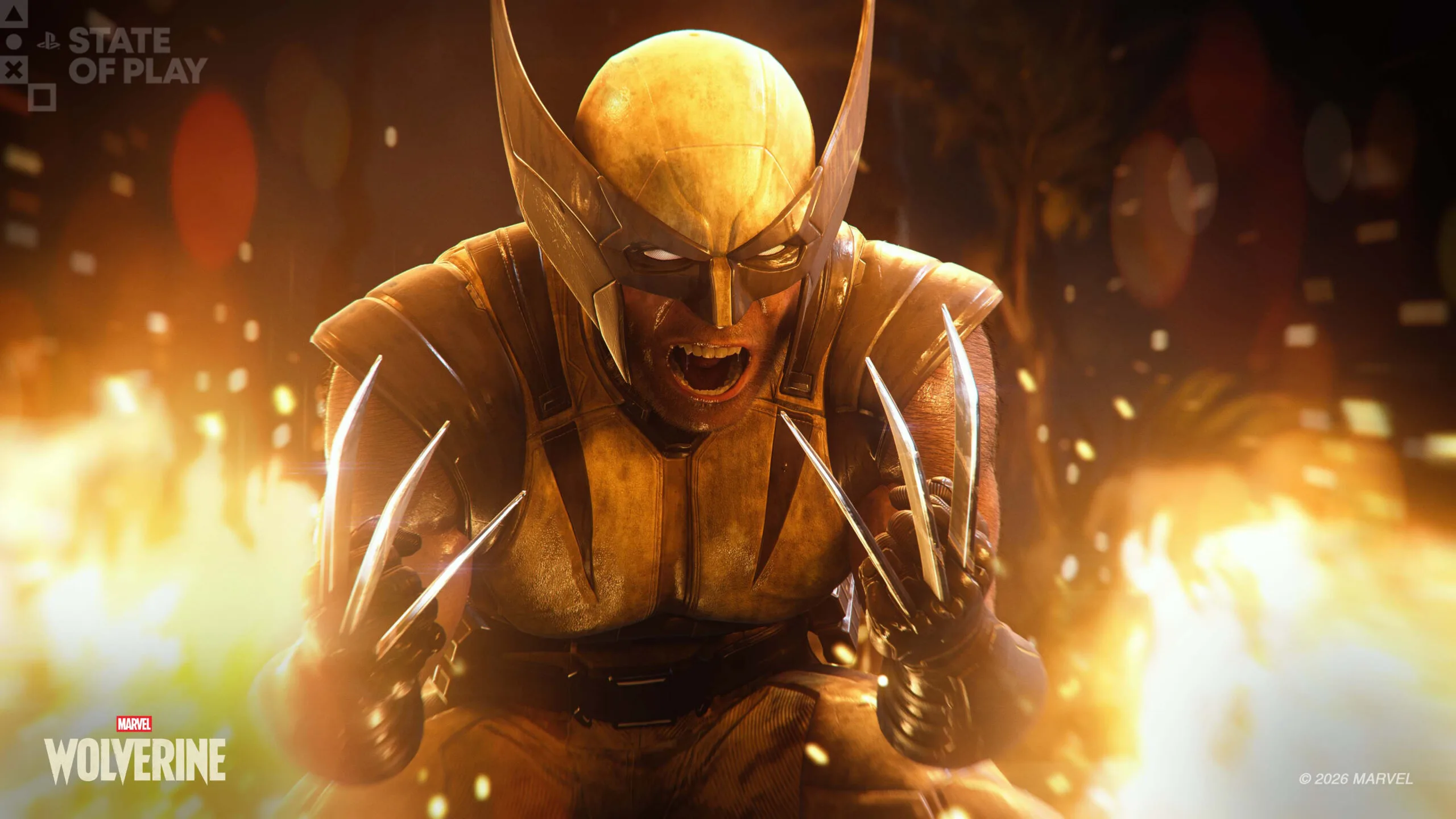 Wolverine aparece em ação em Marvel’s Wolverine, novo jogo da Insomniac para PlayStation 5.