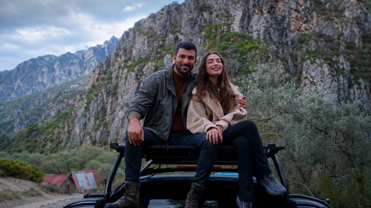 Tahir Lekesiz em “Meu Nome é Farah” durante o desfecho da novela turca.