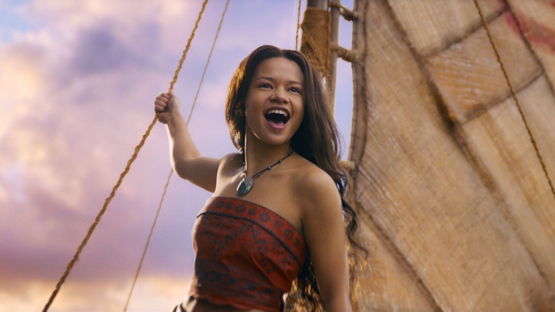 "Moana" apresenta uma nova versão da aventura da Disney com fantasia, música e elementos visuais digitais.