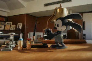 Oswald, o Coelho Sortudo retorna em nova série que mistura live-action e animação 2D.