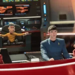 Marionetes representam a tripulação de "Star Trek: Strange New Worlds" durante o episódio especial da quarta temporada.
