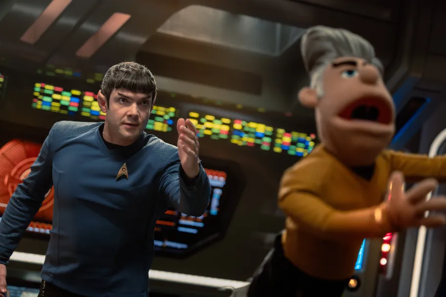 "Star Trek: Strange New Worlds" transforma a tripulação da Enterprise em marionetes durante episódio da quarta temporada.