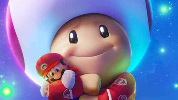 Mario e seus aliados exploram novos mundos em Super Mario Galaxy: O Filme.