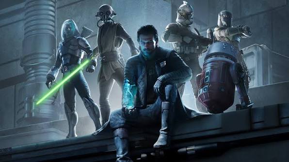 Star Wars: Zero Company mostra personagens enfrentando inimigos em uma batalha por turnos.