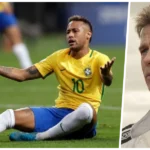 Brad Pitt brinca sobre Neymar durante entrevista e diz que daria aulas para simular faltas.