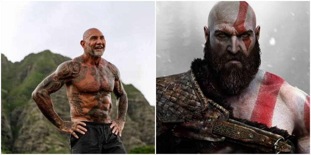 Dave Bautista negocia para viver Kratos na adaptação de God of War para o Prime Video