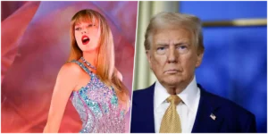 Taylor Swift tem a música “August” removida de vídeo publicado pela conta Team Trump no TikTok.