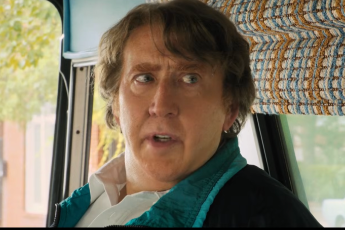 Nicolas Cage interpreta John Madden no filme “Madden”.