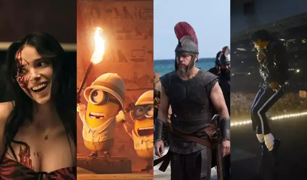 Logo da Universal Pictures com destaque para o recorde de mais de US$ 5 bilhões arrecadados nas bilheterias mundiais em 2026.