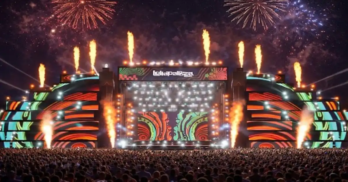 Lollapalooza Brasil 2027 divulga o line-up por dia para a edição de 15 anos em São Paulo.