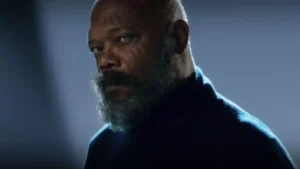 Samuel L. Jackson aparece como Nick Fury em registro de sua trajetória no Universo Cinematográfico da Marvel.