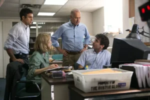 Tom McCarthy dirige “Spotlight”, vencedor do Oscar de Melhor Filme.