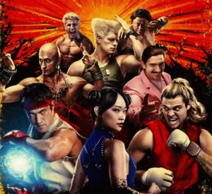 Street Fighter termina com a fuga de M. Bison e a apresentação de Sagat na cena pós-créditos.