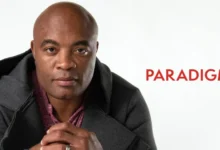 Anderson Silva em evento de assinatura com a agência Paradigm, expandindo carreira no MMA e entretenimento