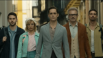 Cena de Berlim no spin-off da Netflix destacando o lançamento do trailer da nova temporada ambientada no universo de La Casa de Papel.