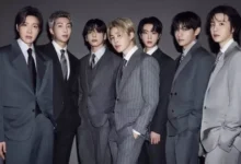 Integrantes do BTS em imagem promocional do álbum ARIRANG, que ganhou versão deluxe com a música inédita "Come Over"