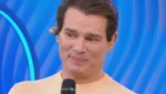 Celso Portiolli emocionado ao receber homenagem no SBT; apresentador expôs mensagem íntima
