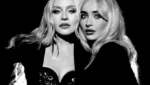Madonna e Sabrina Carpenter durante divulgação de Confessions II com performance de Bring Your Love em evento musical