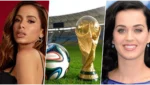 FIFA confirma artistas como Katy Perry e Anitta nas cerimônias de abertura da Copa do Mundo de 2026.
