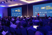 Painelistas discutem estratégias de mercado e parcerias globais durante o Latam Content Meeting em São Paulo.