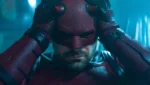 Imagem promocional de Demolidor: Renascido destacando o protagonista da Marvel no Disney+