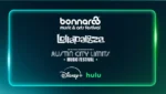 Palco de festival musical associado ao Lollapalooza em transmissão anunciada pelo Disney+.