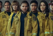 Cena de bombeiros em ação na série Fire Country, que deve expandir universo com série médica.