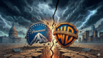 Fusão entre Paramount e Warner Bros. Discovery enfrenta pressão regulatória nos Estados Unidos.