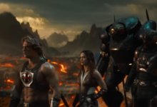 He-Man em cena do live-action com voz de Garcia Jr.