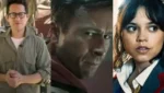 Cena de mistério com Glen Powell e Jenna Ortega em The Great Beyond