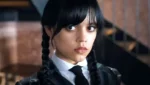 Jenna Ortega em evento de divulgação de Lily May B, novo filme de Leos Carax.