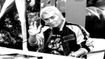 Foto institucional de Kenji Ohba divulgada pela Japan Action Enterprise em registro ligado ao universo do tokusatsu.