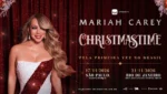 Mariah Carey anuncia shows natalinos inéditos no Brasil com apresentações em São Paulo e Rio de Janeiro.