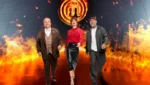 Participantes da 13ª temporada do MasterChef Brasil em estúdio de gravação na Band.